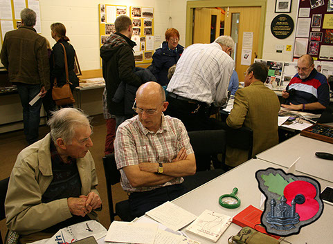 Cambridgeshire Regiment Website WW1 Family History Day.