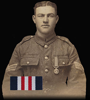 Cambridgeshire Regiment, Military Medal, Mentioned in Dispatches.